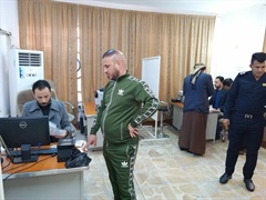 Data entry station staff